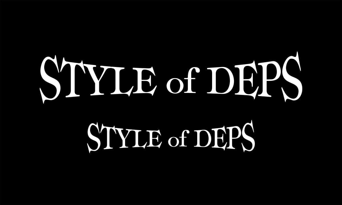 GOODS | 製品カテゴリー | deps OFFICIAL HP | デプス 公式HP